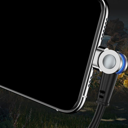 Magnetische USB-oplaadkabel die 180° draaibaar is.