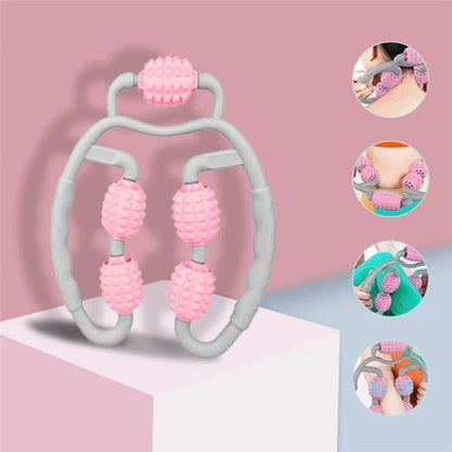 U-vormige 360° massageroller – Verlichting voor het hele lichaam