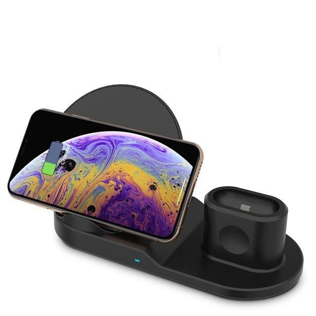 3-in-1 draadloos oplaadstation