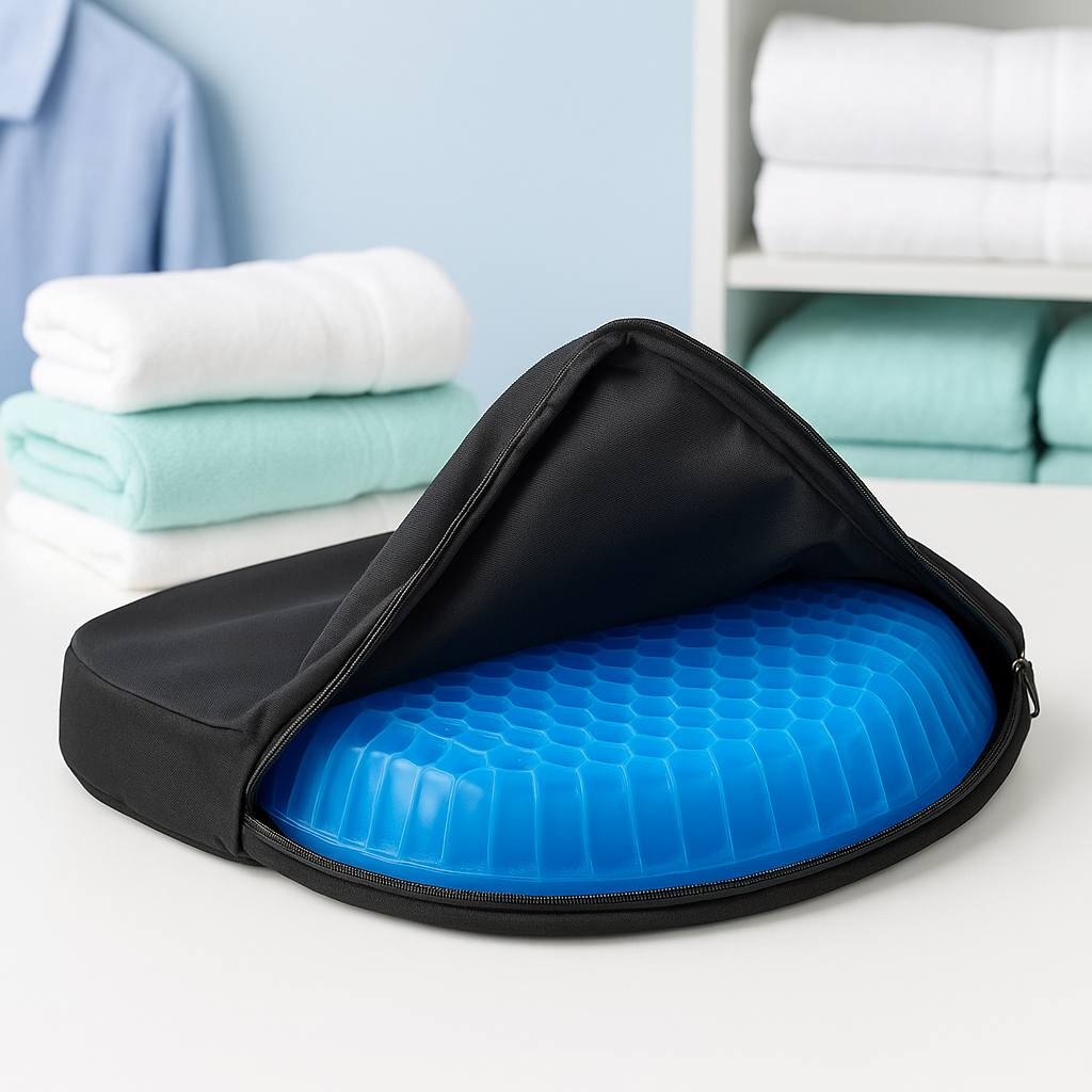 Siliconen eivormig zitkussen – drukverlagend kussen