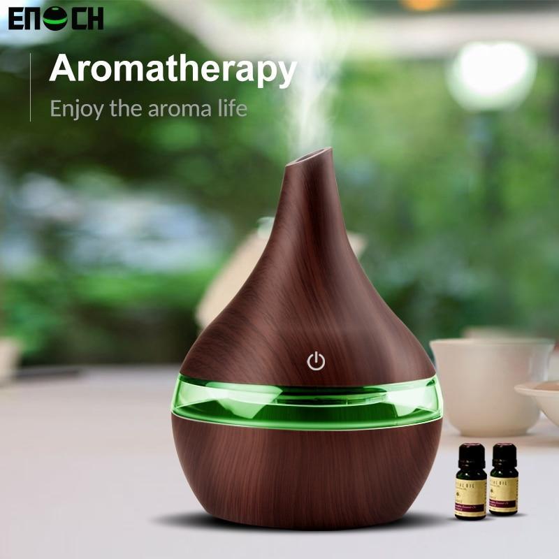 USB-luchtbevochtiger met aromatherapie
